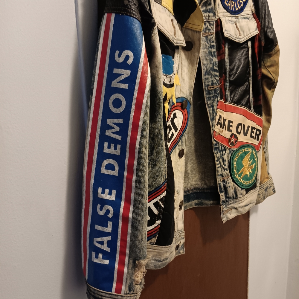 Reason Women's Multicolor Patchwork Bomber Jacket - image 6